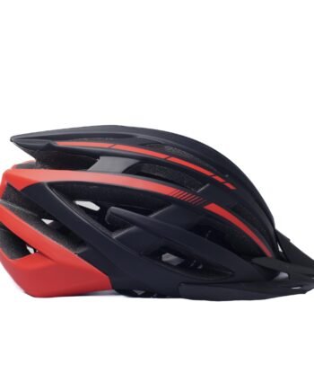 Casco de Ciclismo Negro con Rojo