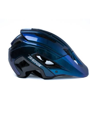 Casco Batfox Azul Metalico